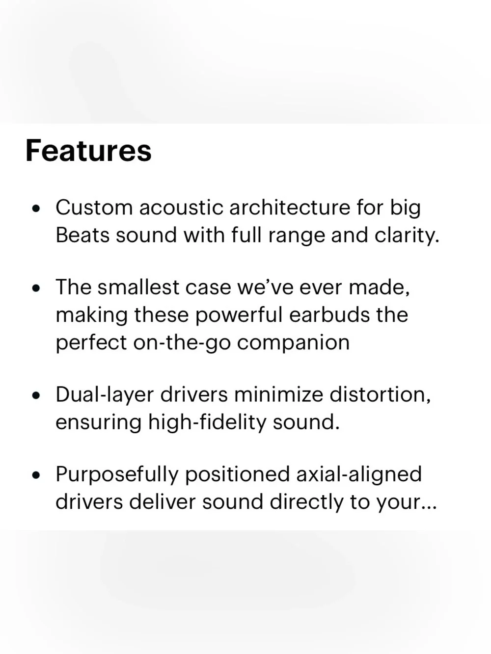 Beats - Solo Buds True Wireless Earbuds - Storm Gray